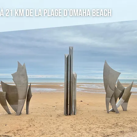 Bajocasse Duplex Spacieux 3 Ch 2 Sdb Cosy Plein Centre Decoration Elegante Proche Plages Du Debarquement *