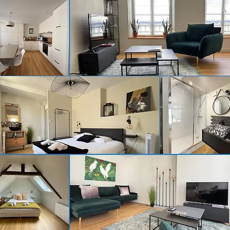 Bajocasse Duplex Spacieux 3 Ch 2 Sdb Cosy Decoration Elegante Plein Centre Parking Public Gratuit Proche Plages Du Debarquement Lejlighed